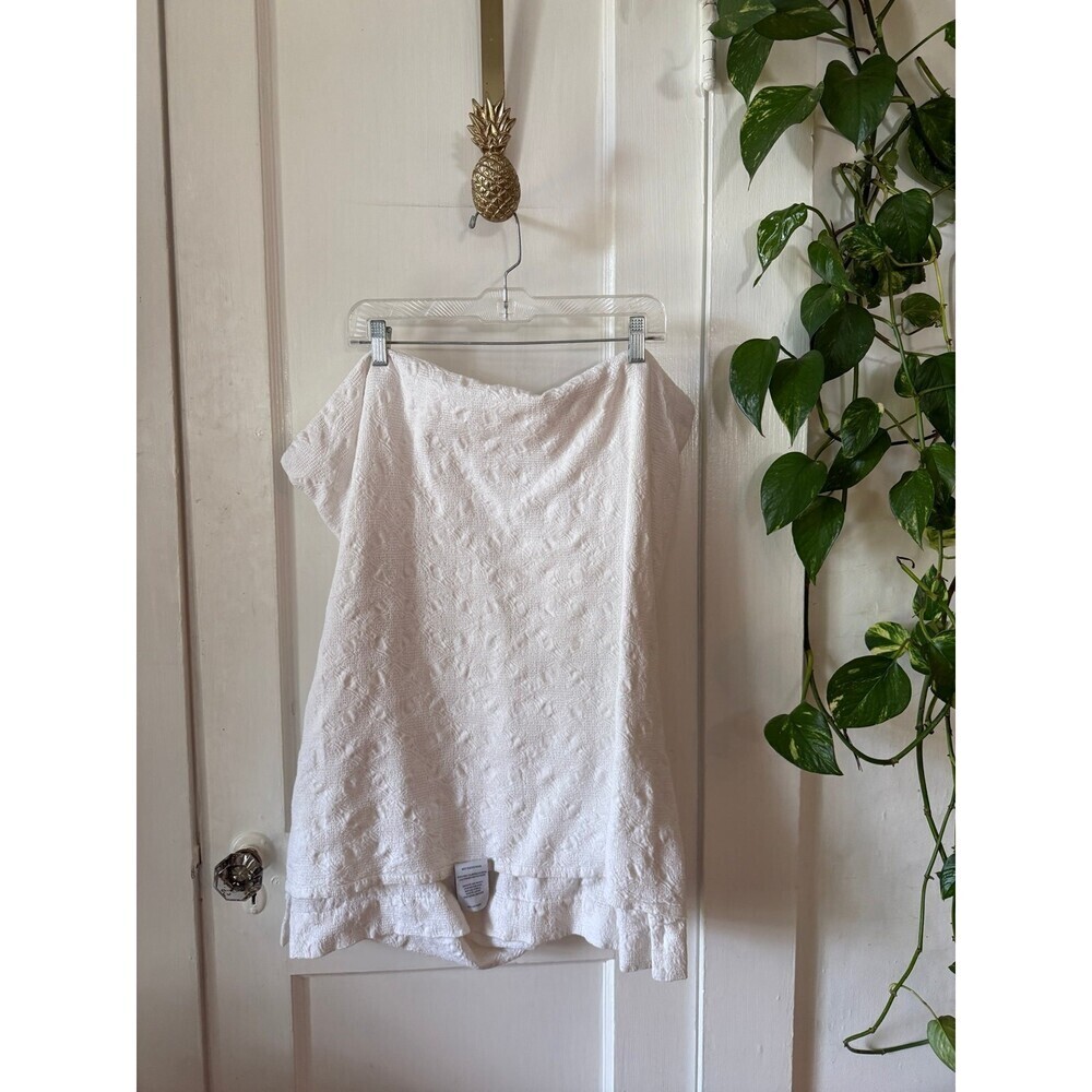 Docofil White cotton large pillow case cover